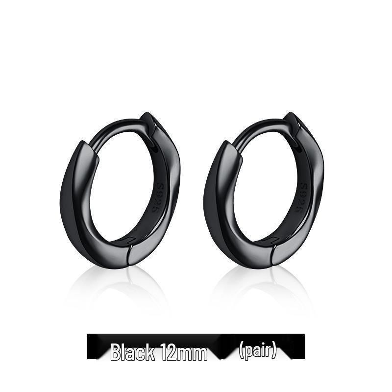 Men's Trendy Minimalist Single Stud Earrings - Hip Hop European Punk Design