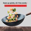 Qian Chu Huang Zhangqiu Style Blued Iron Wok