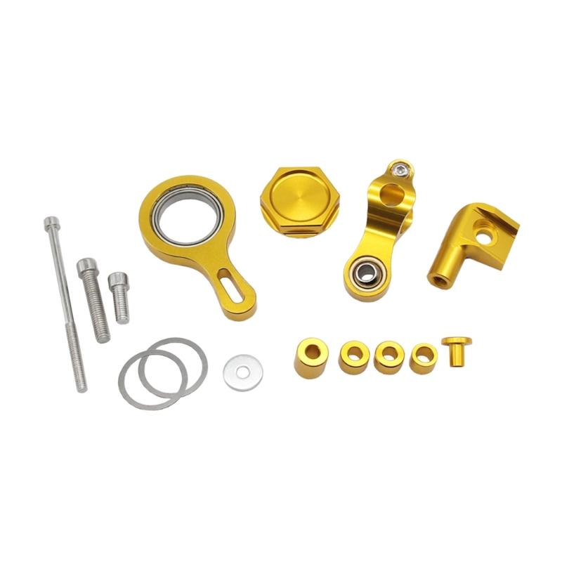Metal Steering Stabilizer Damper Mounting Bracket Kit Universal for YZFR1 YZFR6