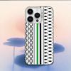 P-Palestine-S Hattah Keffiyeh Phone Case For iPhone 16,15,14,13,12,11,Mini,Pro,E,MAX White Candy Matte Shockproof Cover
