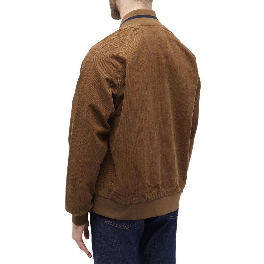 Fred Perry Mens Waffle Corded Tennis Bomber Jacket