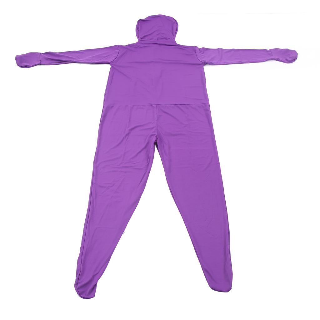 Screen Bodysuit Polyvinyl Chloride Fiber Purple Invisible Photography Chromakey Suit for Video Special Effect