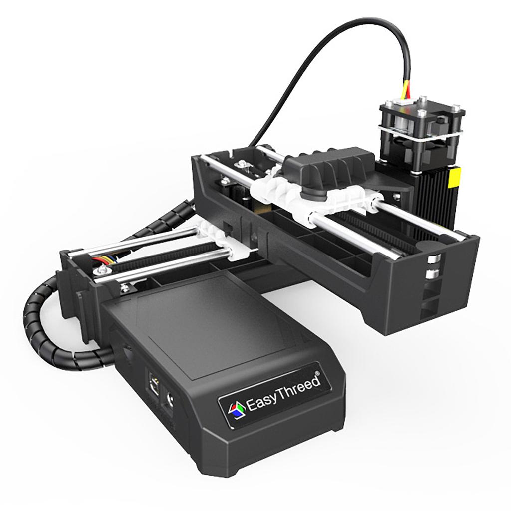 Easythreed ETLR002 Mini gravator laser 2W Blue Laser Power APP Control fără fir Conexiune BT și USB