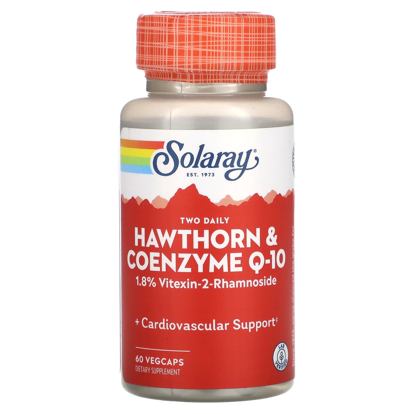 

Two Daily Hawthorn & Coenzyme Q-10, 60 Veggie Caps