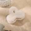 AWAYTR Plush Cross Hair Claws Cute Hair Clips Crab For Women Girl Gift Hair Accessories Valentine Headwear