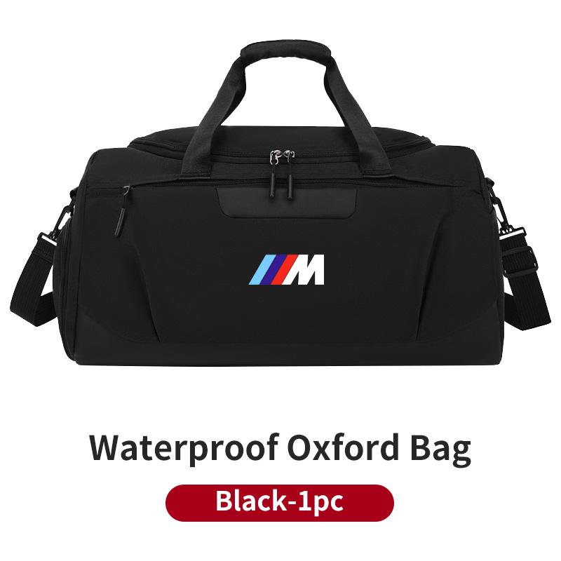 BADU4 2025 Hot Car Logo Fitness Enthusiast Organiser Oxford Cloth Travel Storage Bag For BMW E46 E90 E60 F30 F10 E39 E36 F20 E87 E90 E