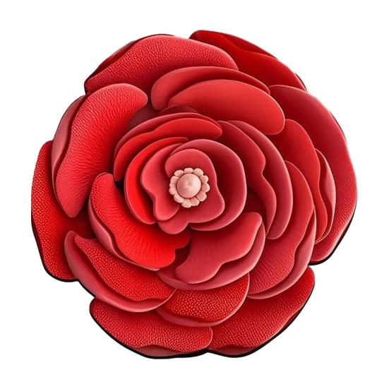 3D Flower Bath Mat Absorbent Non-Slip Floor Mat Flower Shape Decorative Entrance Rug for Living Room