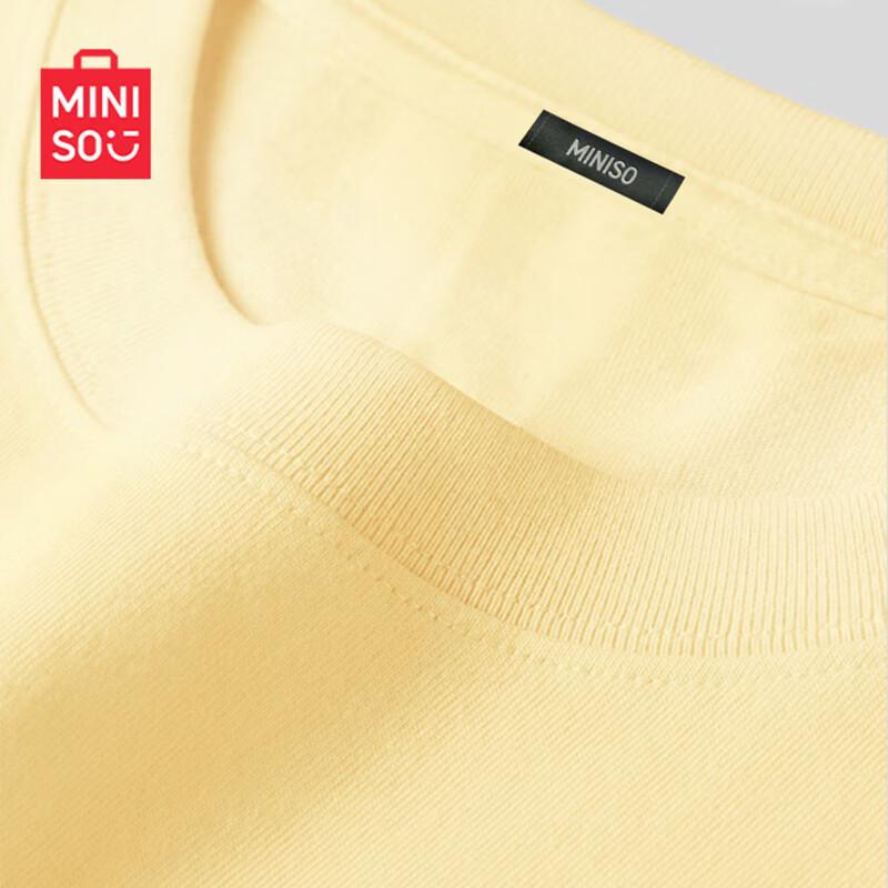 MINISO Women's Pure Cotton Short Sleeve T-shirt