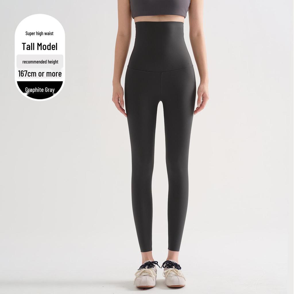 800g Fleece-Lined Thick Shark Winter Yoga Pants for Tall Women, Extended Length, Extra Thick Base Layer