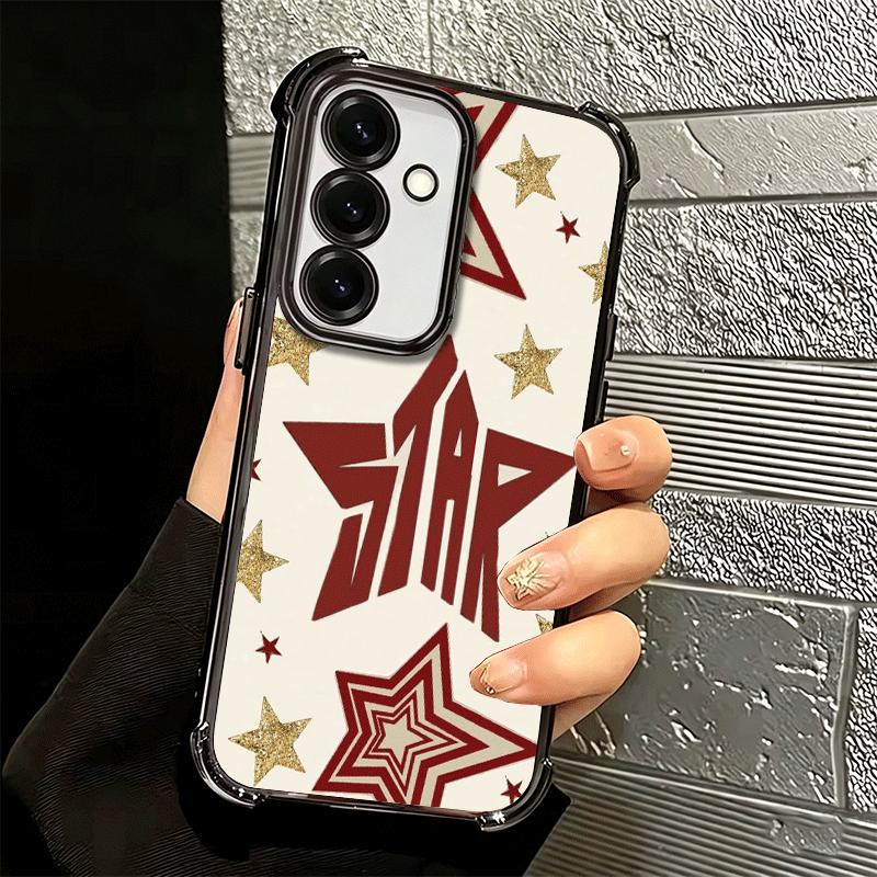 Fashion Vintage Star Girl Minimalist Soft Phone Case For Samsung A17 A27 A07 A37 A57 A16 A56 A15 A55 A14 A54 A13 A53 A26 A36 A25