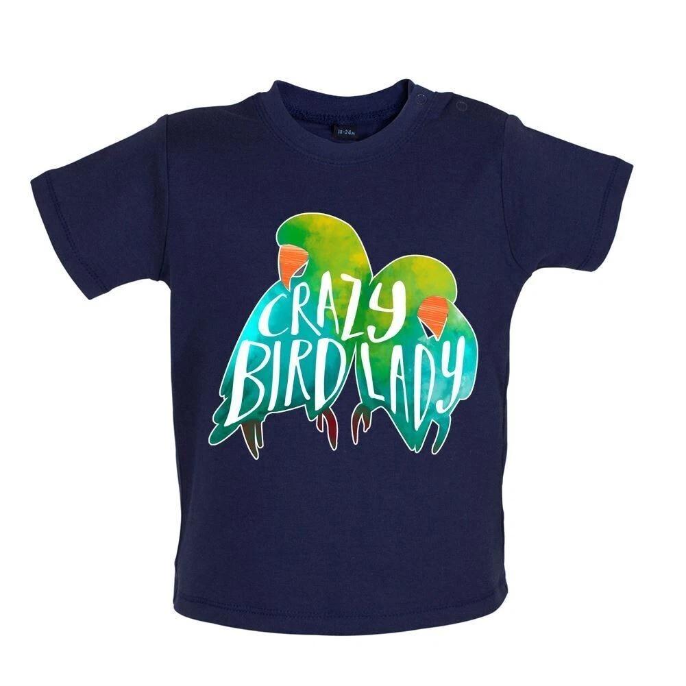 Crazy Bird Lady - Kids T-Shirt / Jumpsuit - Inseparable Animal Love 120