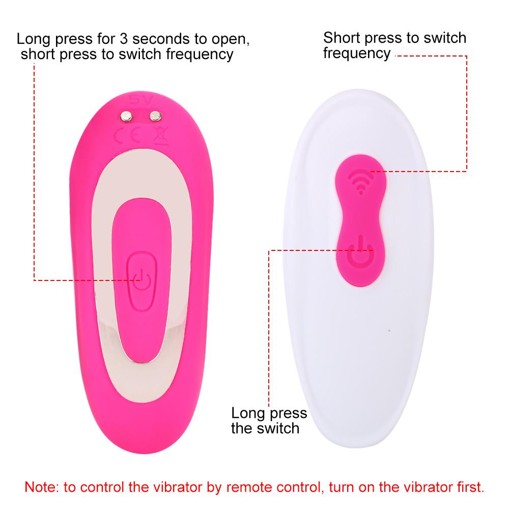 Anal Massager Wireless Vibrator Double Head  Stimulator G Spot 9 Speed USB Rechargeable Sex Toy For Woman