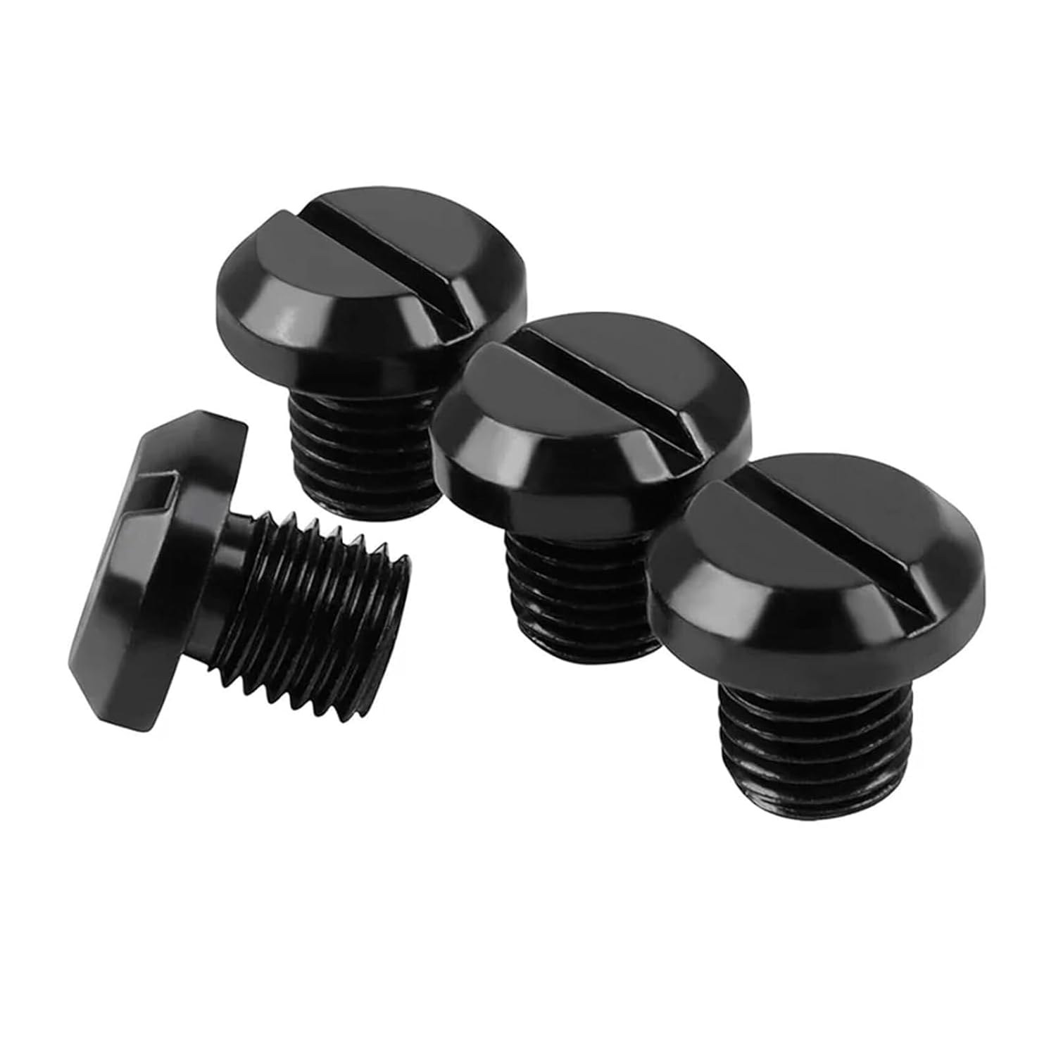 

4 Pcs M8 X 1.25 mm Motorcycle Mirror Hole Plugs Aluminum Bolts Motorbike Mirror Blanking Screws Cover Caps Replacement for Streetfighter V2 V4 Diavel