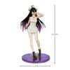 White Albedo Overlord Knitted Sweater Standing Posture Model Figurine Anime Doll