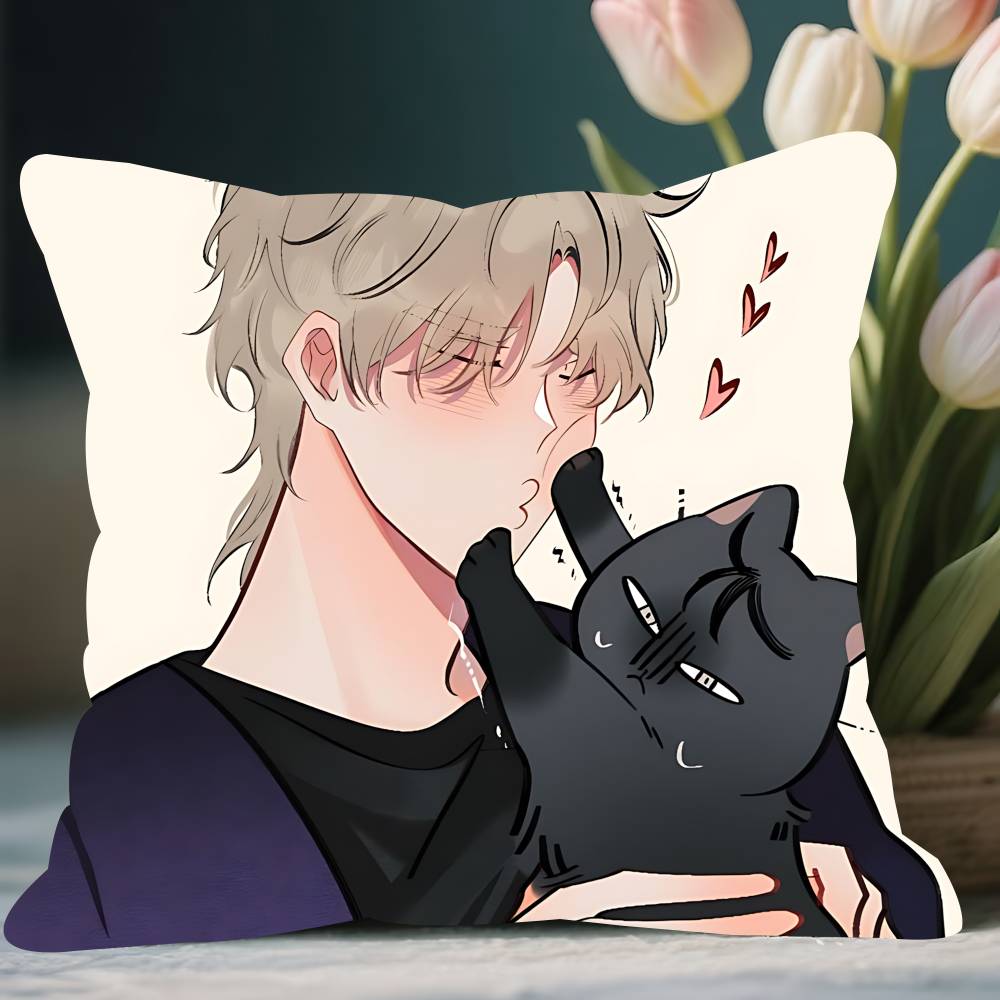 Anime Low Tide In T-Twilight Pillow Case Removable Washable Cushion Cover – All-Season Soft Linen