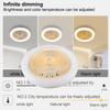 2 In 1 Ceiling Fan Lamps E27 Socket with Remote Control Modern Ceiling Fan Low Profile Ceiling Fan for Living Room Bedroom Study