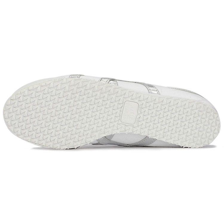 Onitsuka Tiger MEXICO 66 SLIP on Low top Skateboard Shoes Unisex White Silver 1183A962-101