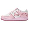 Air Force 1 Fleeing Sweetheart SAML Slip Resistant Abrasion Resistant Low Top Skateboard Shoes GS Pink White CT3839-107(Team6-)