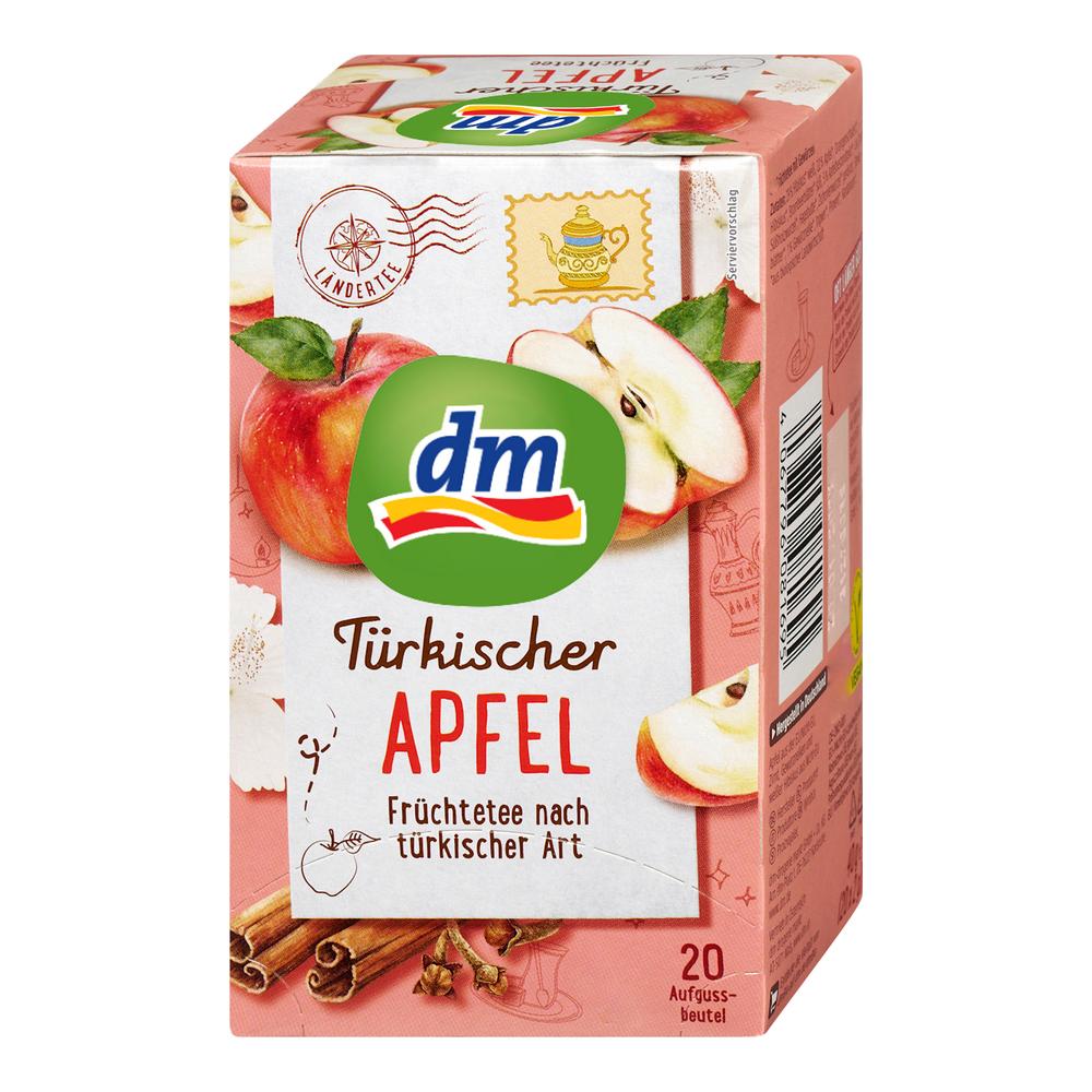 Tè Fruttato alla Mela Tedesco Dm Turchia 20 Bustine da Tè