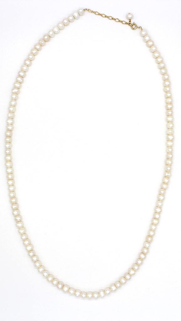 Perłowe dodatki Biżuteria Szczęście Torba 2023 Naszyjnik Muszla Perła Słodkowodna Perła Zestaw 3 Części Wyprodukowano w Japonii Bonus W zestawie Kolczyki Srebrne B [miwaki]