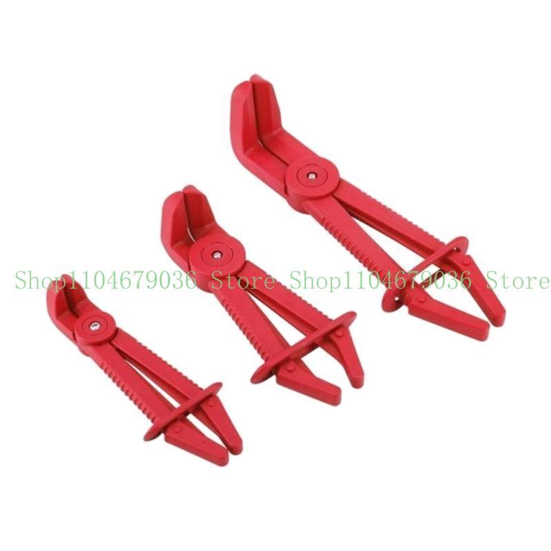 3Pcs Hose Clamp Tool Brake Water Line Cut Off Clamp Car Water Pipe Fix Tools Hose Pinch Off Pliers Hose Clamp Plier