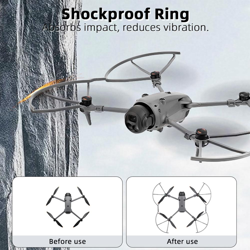 4 PCs Propeller Guard Anti-Collision Propeller Protection Ring Guard for DJI Mavic 4 Pro Drone Accessories