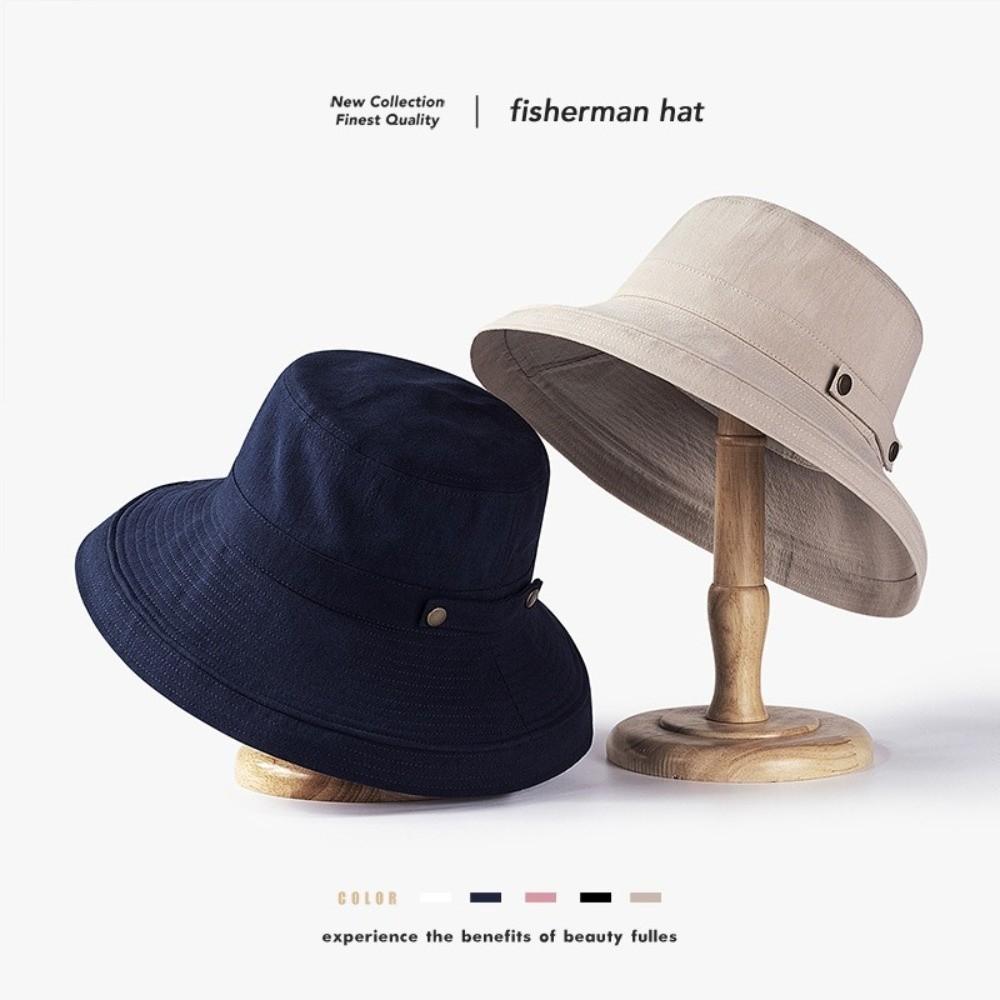 Anti-UV Bucket Hat Breathable Fisherman Hat Comfortable Sun Hat Outdoor Activities