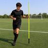 5 Pieces Football Dribbling Pole Easy to Set up Weaving Poles Flexible