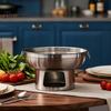 Fast Heating Cookware for Family Dinner Stainless Steel Hot Pot Induction Gas And Electric Stoves, Detachable Sturdy All Stoves Round Pot,