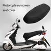 Summer Cool 3D Mesh Motorcycle Seat Cover Breathable Scooter Seat Covers Cushion Anti-Slip Cover Grid Protection Pad