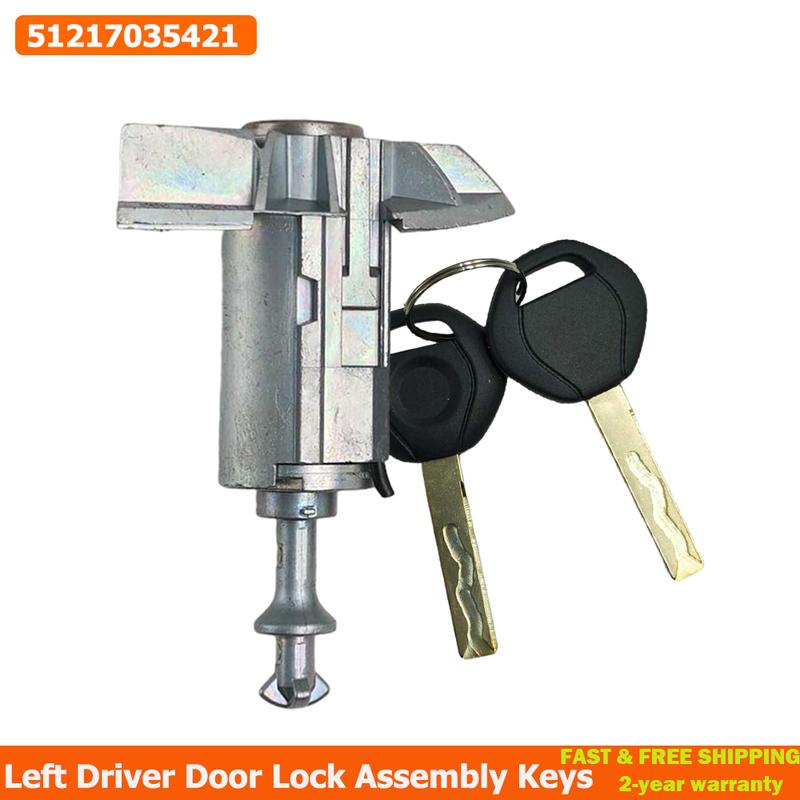 

For BMW E53 X5 2000-2006 Left Driver Side Door Lock Barrel 51217035421 5121 7 035 421