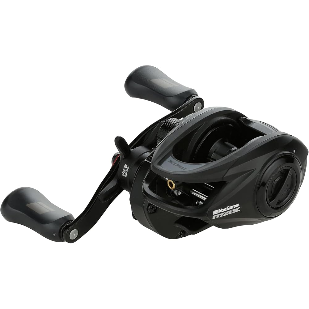 Abu Garcia MAX5 SX Low Profile Baitcasting Reel for Bass and Saltwater Fishing