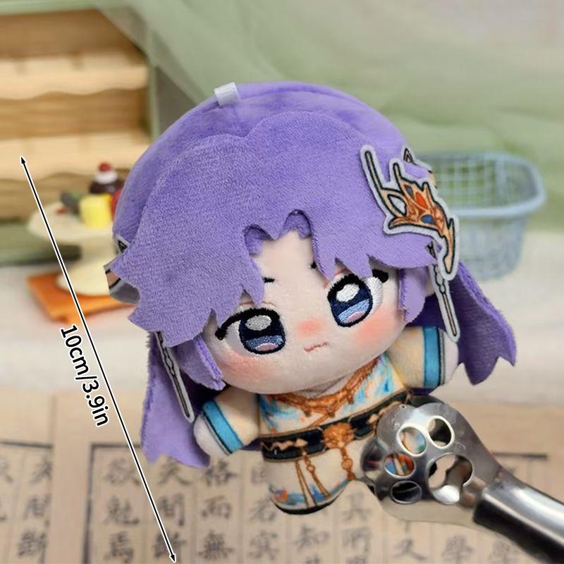 Ancient Hanfu Game Love&Deepspace Doll Keychain Sylus Caleb Rafayel Zayne Xavier Plush Keychains Cartoon Figure Doll Fans Gifts
