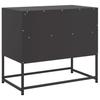 Vidaxl Szafka Pod Telewizor, Czarna, 68X39X60,5 Cm, Stalowa
