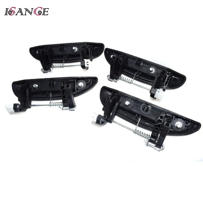 ISANCE Front Rear Left Right Outside Door Handle For DACIA LOGAN SANDERO & RENAULT CLIO MK2 MEGANE #7700433075, 7700433076