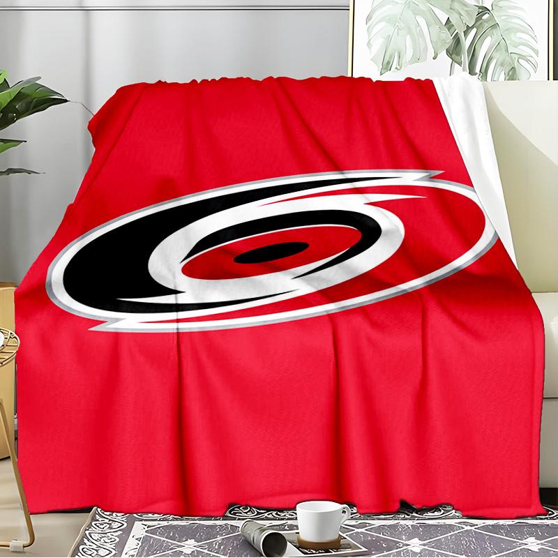 Hurricanes Team Spirit Blanket Flannel Throw for Sofa, Indoor, Camping, Living Room, Office, Chair, And Bed Soft Birthday Gift