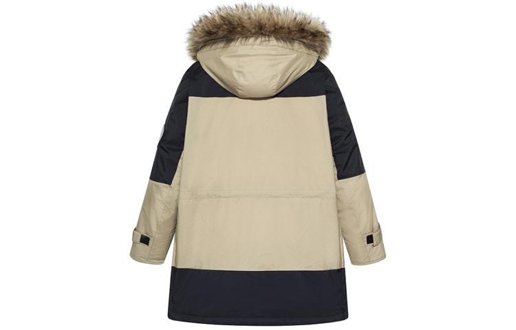 New Balance Down Jackets Men's Khaki Hooded Moderate Detachable NPA43121-BEI