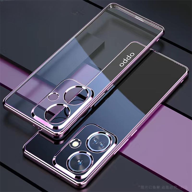 Ultra-thin Plating Silicone TPU Case For Realme GT 6T Neo 6 SE Electroplating Transparent Shockproof Back Cover For Realme GT Neo6 GT6 T 5G