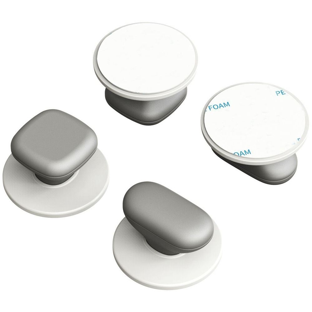 New ABS Wood Grain Door Knobs Wood Grain Self-adhesive Cabinet Knobs Hardware Furniture Door Knobs Handles Wardrobe