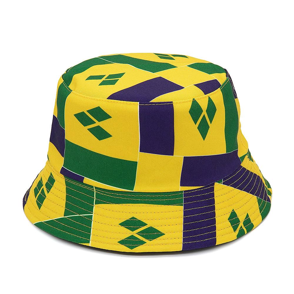 2023 Custom Sublimation Printing Double-Sided Bucket Hat All Over Printing Reversible Bucket Hats