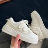 Fashion Fashion Sneakers for Women 2025 New Spring Autumn Casual White Platform Shoes Female Lace Up Sports Board Ladies Vulcanize Shoes