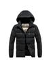 Light Cotton Jacket Men's Models Winter Hit The Colour Slim Removable Cap Thickened Hooded Comfortable and Versatile Jacket Men
