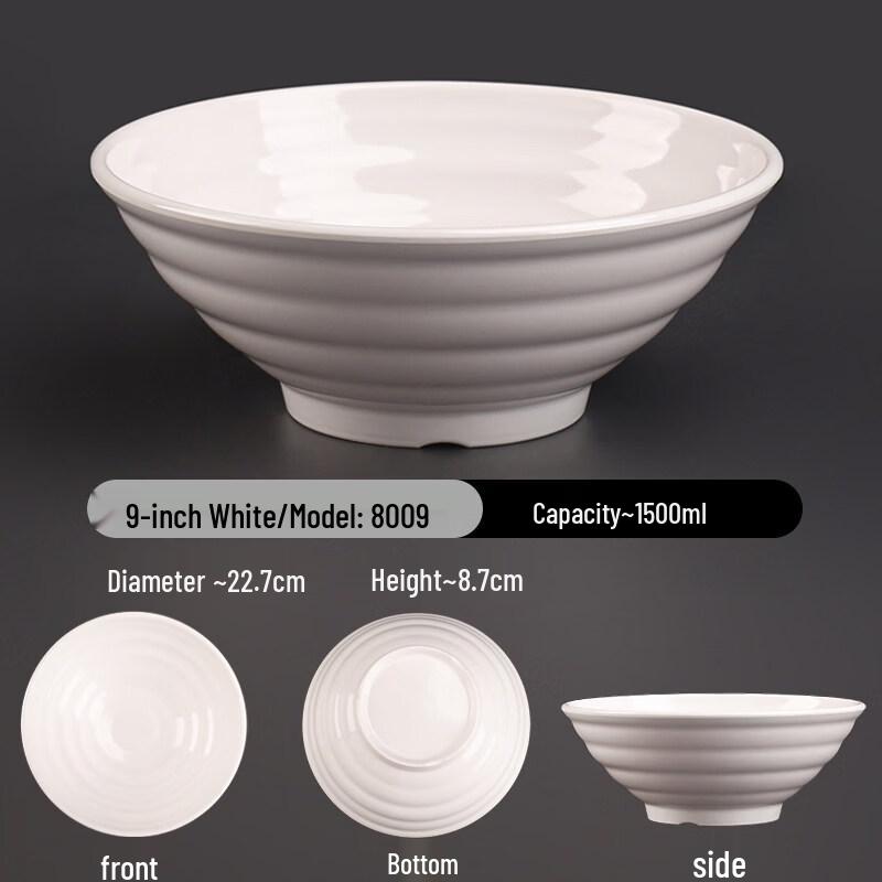 Di Ruien A5 Melamine Noodle & Soup Bowls