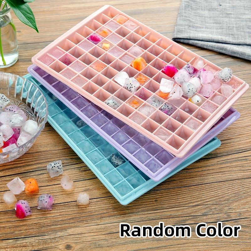 96/60 Grids Ice Cube Tray Diamond Shapes Ice Cube Maker Mold Whiskey Cocktail Summer Party Bar Accessories
