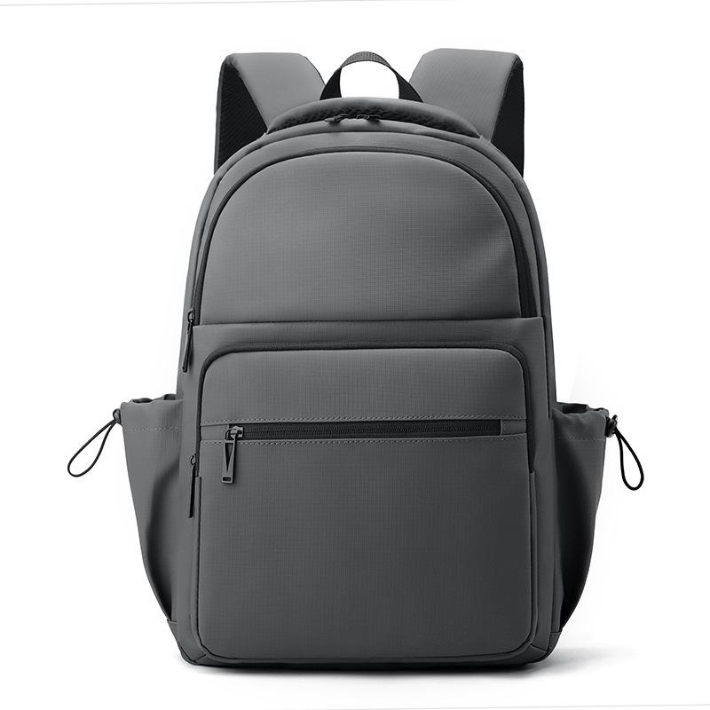 

Classic Series Waterproof Black Backpack - Lightweight, Multi-Compartment Oxford Cloth Schoolbag 32cm Length x 16cm Width x 46cm Height сірий колір