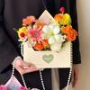 5 Pieces Romantic Flower Gift Box Paper Gift Wrapping Box Floral Arrangement Box  Graduation Event