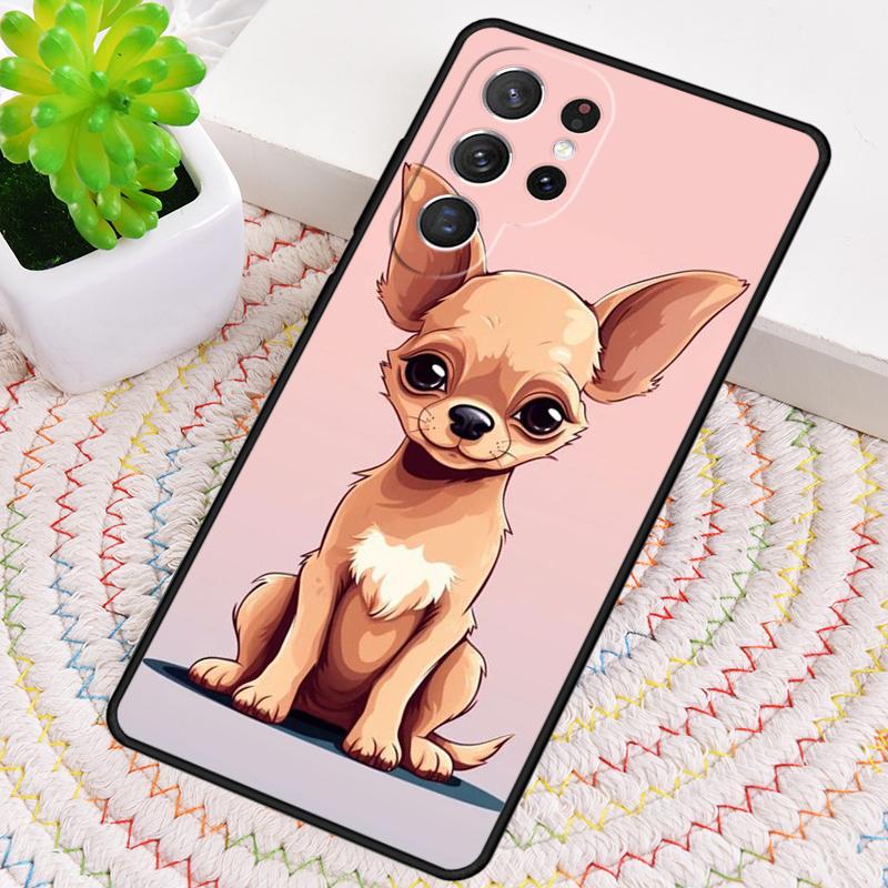 Cute Chihuahua Dogs Phone Case for Samsung Galaxy Note 10 Pro S26 Ultra S23 S24 FE S25 S21 S22 PLUS Shockproof Cove