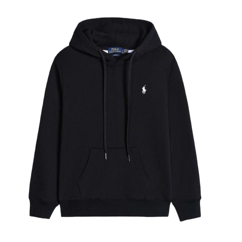 EU Size Hoodie with Small Horse Logo Embroidery - Unisex LFRL Pullover Sweatshirt