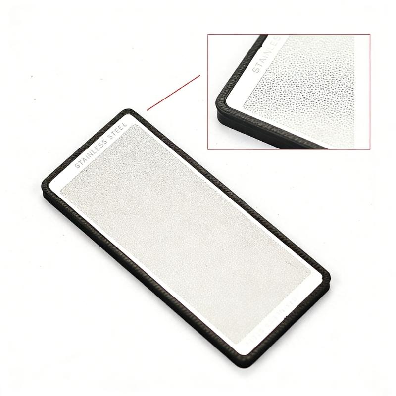 Snooker Pool Cue Tip Repair Tool Rectangle Billiard Cue Tip Shaper Portable Billiards Snooker Cue Tool Easy To Use