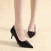 Fashion Sexy High Heels Classic Ladies Pumps Autumn Soft Leather Dress Heel Shoes for Women Banquet Wedding High Heels